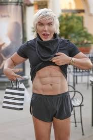 The brazilian born 'human ken doll', who has had 62 procedures to look like his idol, was removed from the big brother house this. Human Ken Doll Rodrigo Alves Flashes His 22k Fake Abs After Making His Hairline Feminine To Live As A Woman Mirror Online