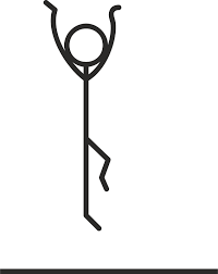 Clipart Stick Figure Jumping Stick Figures Clip Art Stick