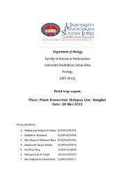 Mengadakan pusat pemuliharaan hidupan liar. The Morphological Characteristics Of Seladang Organisms Ecology