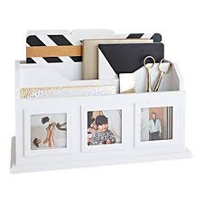 Pieces with straight, clean lines and symmetrical designs work best in homes with modern and minimalist styles. 2 Pieces Rustic Country Entryway Kitchen Office Letter Sorter Wall Mount Key Rack Blu Monaco Metal Mail Organizer Black Wire Wall Mount Mail Holder With Key Hooks Holds File Folders Storage