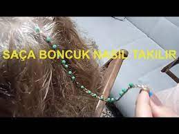 Saca Boncuk Nasil Takilir Hair Bead Youtube Sac Boncuk Hair Wrap