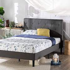 With a wide selection of over 100k items to choose from, most customers find their products to be stylish and priced moderately. Amazon Com Zinus Shalini Upholstered Platform Bed Frame Mattress Foundation Wood Slat Support No Box Spring Needed Easy Assembly Dark Grey Queen Furniture Decor