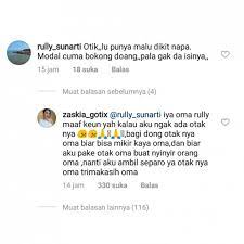 Tapi kalau garansi udah habis, ya bongkar aja. Disindir Enggak Punya Otak Oleh Netizen Begini Balasan Woles Zaskia Gotik Tabloidbintang Com