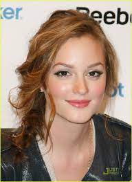 Blushing Bride Makeup Leighton Meester Hair Natural Wedding Makeup Wedding Hair And Makeup