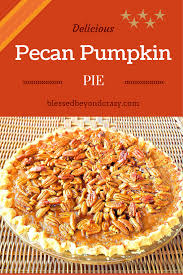 Pecan Pumpkin Pie Recipe Refrigerated Pie Crust Flour Canned Pumpkin Not Pumpkin Pie Mix Egg Half And Hal Delicious Pies Pumpkin Pecan Pie Pumpkin Pecan