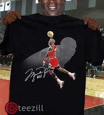 Nba Michael Jordan 23 Signature Shirt Teezill Michael Jordan Shirts Michael Jordan Shirts