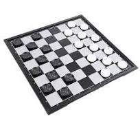 Checkers and Dice - Checkers Discs - Plastic - 22 mm