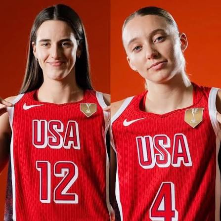 Caitlin Clark & Paige Bueckers are tied as the leading scorers for Team USA through three qualifying games for the FIBA Women's Basketball World Cup 👏 37 points for them each.