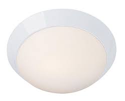 Access Lighting Cobalt 13 Outdoor Led Flush Mount In White