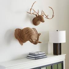Check spelling or type a new query. Woven Rattan Elephant Or Stag Animal Head Decor