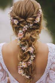 Customisable Flower Hair Garland Wedding Hair Flowers Head Etsy Flowers In Hair Floral Hair Crown Hair Garland
