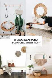 I cant let 2018 end without sharing my most liked picture of the year. 25 Cool Ideas For A Boho Chic Entryway Digsdigs