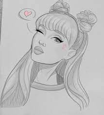 When drawing, ensure that you pay close attention and draw in those missing parts and it will make flower drawing easy. Oriana Age 17 Junior Actress Italian Ariana Grande Drawings Drawings Sketches