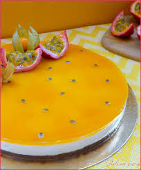 Cheesecake Aux Fruits De La Passion Sans Cuisson Vegan Perle En Sucre En 2020 Perle En Sucre Desserts Sans Oeufs Cheesecake