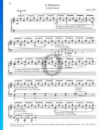 Il apporte un regard neuf sur tout ce qui se passe quotidiennement en accueillant des. Meditation A Albert Roussel Sheet Music Piano Solo Pdf Download Streaming Oktav
