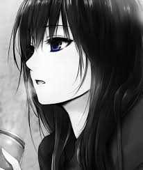 Black And Blue Eyes Anime Pin On Anime Manga Kawaiii