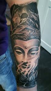 Definition of a sak yant tattoo. End Of The Line Tattoo Studio Buddha Tattoos Buddha Tattoo Sleeve Tattoos