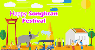 Songkran Festival Thai New Year Greetings Images Songkran Festival Greetings Images New Year Greetings