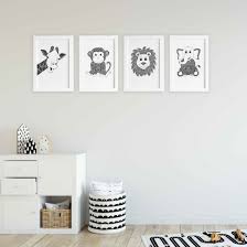 See more ideas about jungle room, jungle bedroom, kids jungle room. Jungle Animals Collection Nursery Or Kids Bedroom Art Prints Hayleylaurendesign