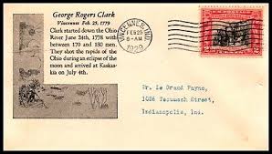 Scott 651 2 Cents Vincennes 1st Floyd Shockley FDC Planty 651-6A