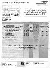 Donc, je vous invite à lire l'article du journal le monde, journal de gauche connu pour être ami de la sncf ! Ces 13 Bulletins De Paie De Cheminots Qui Ne Vous Feront Pas Rever