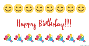See more ideas about smiley, emoticon, smiley emoji. Happy Birthday Emoji Gif Cards To Share With Friends