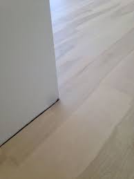 The most common veneer types are birch, ash, oak, and beech, and we've made a special uv lacquer that helps preserve the wood's natural structure. White Stained Yellow Birch Birch Floors White Stain Flooring