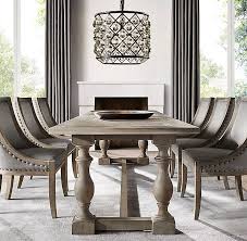 Restoration Hardware 4 Finish Options 17th C Priory Rectangular Dining Table 1695 Restoration Hardware Dining Room Rectangular Dining Table Dining Table