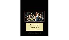 Look at shop sites, pattern software sites, and in your favorite forums for help. Poker Night Americana Cross Stitch Pattern Collectibles Cross Stitch George Kathleen 9781722777470 Amazon Com Books