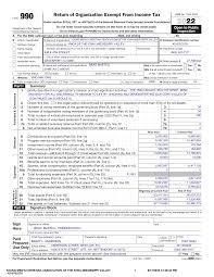 Return of Organization Exempt From Income Tax
