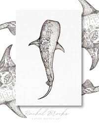 Whale Shark - Sea Within - Art Print