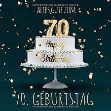 Alles Gute Zum 70 Geburtstag Gastebuch Zum Eintragen Mit 110 Seiten German Edition Bucher Visufactum 9781723757938 Amazon Com Books