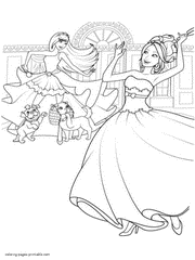 Kumpulan gambar tentang gambar sketsa princess, klik untuk melihat koleksi gambar lain di kibrispdr.org 26 Best Ideas For Coloring Barbie Princess And The Popstar Coloring Pages