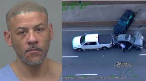 Gwinnett County man arrested after assaulting wife, crashing car during  chase, police say