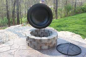 Diy Fire Pit How To Build A Patio Fire Pit Fire Pit Insert Outside Fire Pits Fire Pit Ring