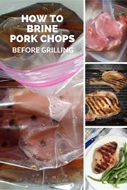 I used tangerines for juice because i had a bag of them i needed to use. Grilled Brined Pork Chops Eat Like No One Else