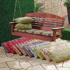 Including 1 bench loveseat cushion, carefully selected qualified cloth, resilient and qualified environmental filing material, perfect. Outdoor Porch Swing Cushions Porch Swing Cushions Outdoor Swing Cushions Porch Swing