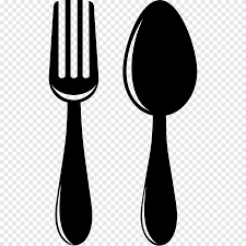 spoon fork spoon fork black and white png pngegg spoon fork spoon fork black and