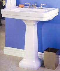 How to replace a pedestal sink | ask this old house. Richmond Pedestal Sink