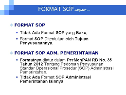 35 tahun 2009 tentang narkotika prosedur skrining resep 1. Kebijakan Standar Operasional Prosedur Sop Administrasi Pemerintahan Kementerian