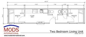 Plans 2 bedroom 40 ft container home. Standard Two Bedroom Layout Economical Durable Tiny Living Solution 40 Two Bedroom Living Container House Plans Two Bedroom Shipping Container Buildings