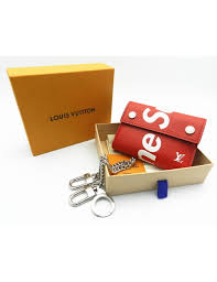 The official website of supreme. Authentic Louis Vuitton X Supreme Chain Wallet Epi Red Limited Edition M67711