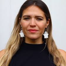 Ghost Dangly Earrings