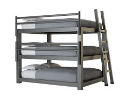 3 kid bunk beds are the only bed if you have three children and every kid wants to get a separate bed but together. Queen Triple Bunk Bed Adultbunkbeds Com