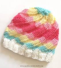 Child Knitting Patterns Free Knitting Sample For Swirl Hat Baby Knitting Patterns Hat Knitting Patterns Baby Hats Knitting Knitting Patterns Free Hats