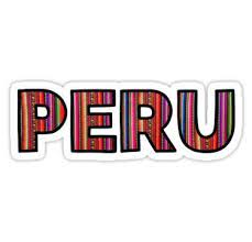 Peru Sticker By Marleesmarkings In 2021 Peruvian Art Peru Stickers
