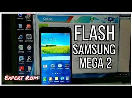 How To Flash Samsung Galaxy Mega 2 Sm G750f Fix Hang Logo Youtube