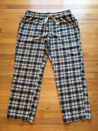 Eddie Bauer Flannel Pajama Bottoms Pants Gray Ivory Plaid Mens Size Xl Fashion Clothing Shoes A Flannel Pajama Bottoms Bottoms Pants Pajama Bottoms
