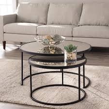 Downham 2 Piece Coffee Table Set In 2020 Nesting Coffee Tables Coffee Table Black Coffee Tables