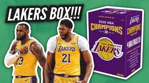 Select from premium los angeles lakers nba championships of the highest quality. Los Angeles Lakers 2020 Nba Champions Panini Box Opening Youtube